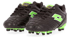 Lotto Football Boots Stadio FG Kids in Black and Green 5