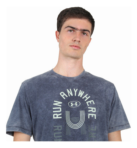 Under Armour Run Anywhere Men's Shirt in Gray | Dexter 3