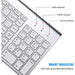 Cimetech Wireless Keyboard and Mouse Combo, Compact Design 1