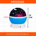 Star Moon RGB 360 USB Projector Night Light Lamp 1