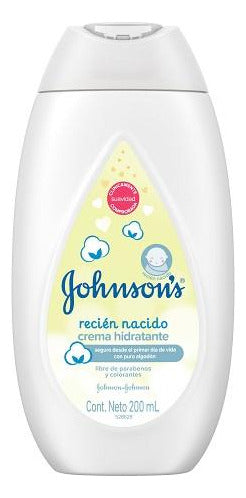 Johnson's Baby Moisturizing Cream for Newborns 200 ml 0