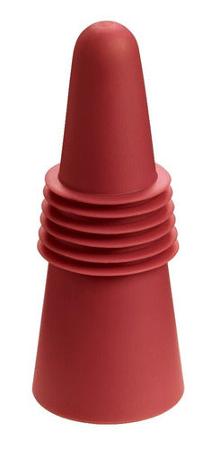 Lurch Silicone Bottle Stopper - Brown 0