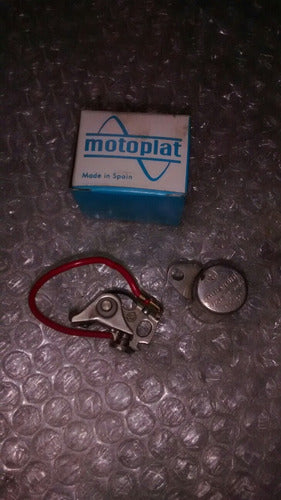 Platino Y Condensador Zanella 50 V3 Ciclomotor Original Motr 1