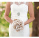 Lillian Rose Rustic Country Wedding Burlap Bouquet 2