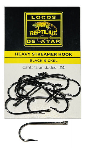 Reptilius Heavy Streamer Hook - Anzuelos Atado De Moscas 5