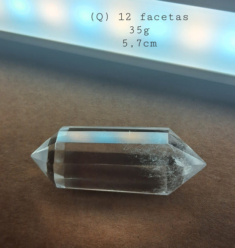 Vogel 12 Facetas Quartzo Cristal 35g 5,7cm 1