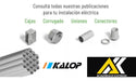 Kalop Conector 25mm (1'') Pvc P/tubos Rígidos Y Corrugados X 20u 1