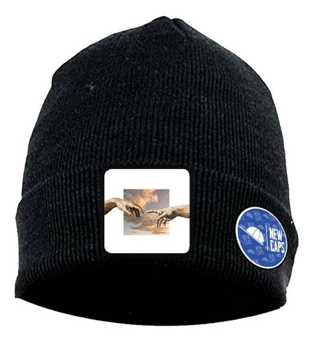 Newcaps Gorro Lana La Creacion Miguel Angel Aesthetic #97 0