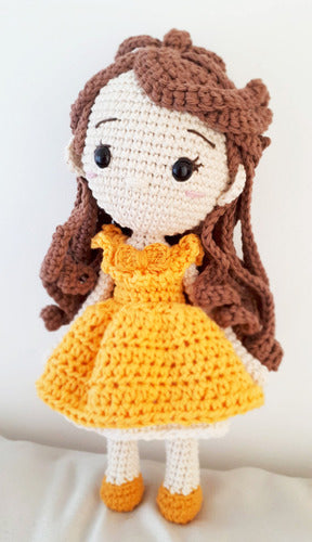 Pipelino Disney Amigurumi Doll Belle and the Beast 2