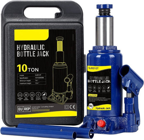 Ferrofertas UY 10Ton Hydraulic Bottle Jack + Professional Case 0