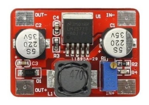 Lm2577 Step Up Ajustable De 4v A 35v 2a Conversor Dc Dc 0