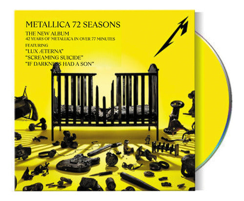 Metallica - 72 Seasons CD Album, Brand New - Metallica 72 Seasons Cd Album Nuevo
