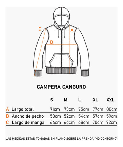 BODACIOUS Campera Canguro Conexion Algodon 4