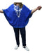 XX Blusa-Poncho Importada Bordada T XL A 4XL 0