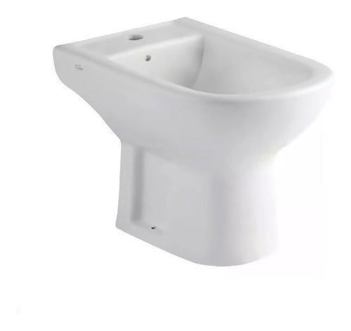 Ferrum Bidet De 1 Agujero Bari Blanco Bkm1 Baño Sanitarios 0