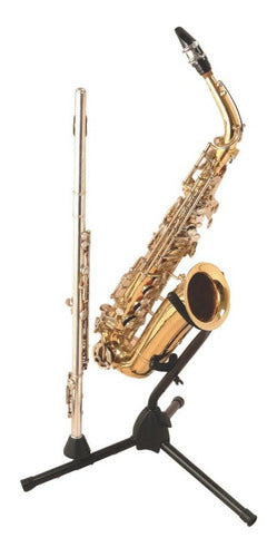 Estante Combinada P/2 Inst De Sopro Sax/flauta/clarinete 2