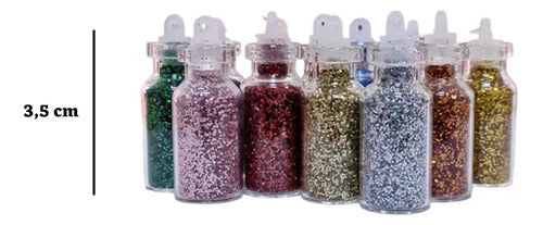 Advance Coat Pack Glitter 12 Colors for Epoxy Resin Keychains Charms 1