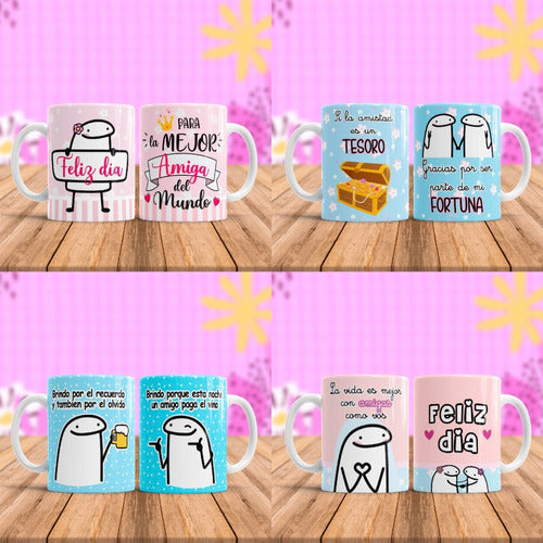 OMISTORE 15 Flork Designs Friend's Day Templates + 15 Mug Mockups 3