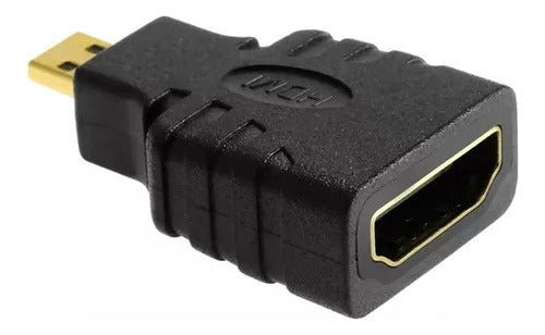 HDMI Female to Micro HDMI Male Adapter 4K Full HD Notebook 0
