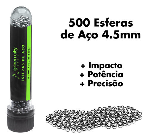 Speed Loader Esfera Aço 4.5mm P/ Pistolas Pressão + Recargas 3