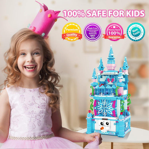 Moontoy Princess Castle Building Block Set 492pcs 4