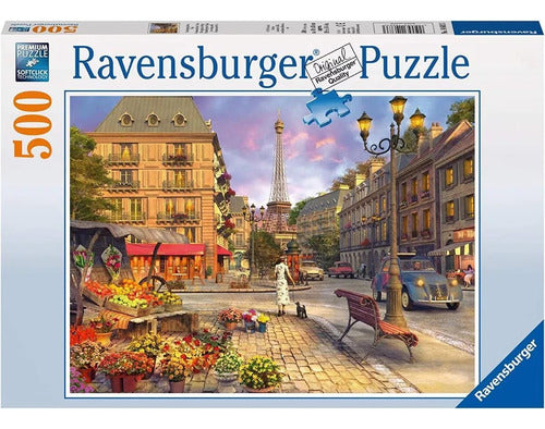 Puzzle Paseo Nocturno 500 Piezas- Ravensburger 0