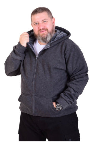 Men's Premium Fleece-Lined Jacket - Special Sizes 3XL to 6XL 0