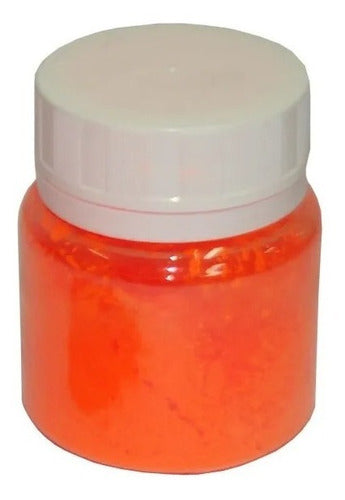 Pigmento Laranja Fluorescente P Resinas E Plastisol 15g 0