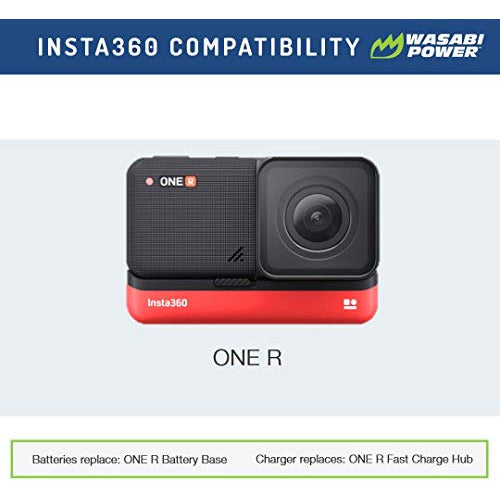 Wasabi Power Battery for Insta360 One R Camera 1
