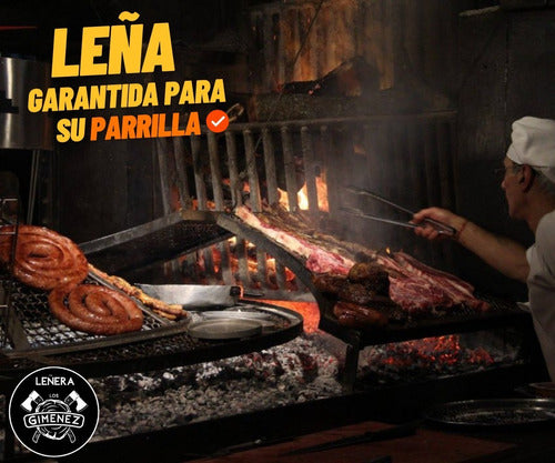 Leña De Monte Seca Mezcla 500 Kilos Asado Parrilla 2