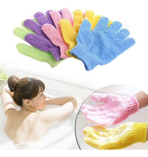 Exfoliating Shower Sponge Glove for Personal Care x1 10