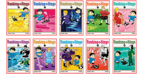 Ivrea Combo Ranking Of Kings 1 A 10 - Manga 0