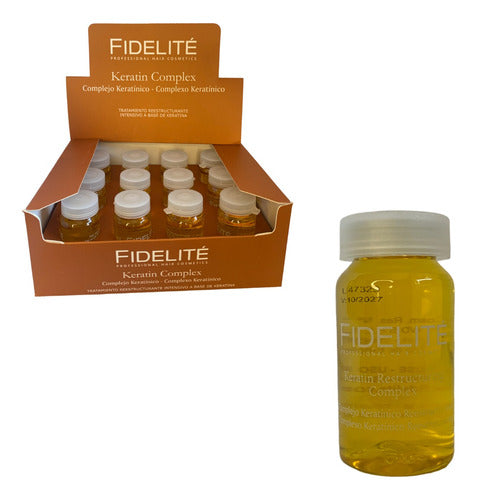 Fidelité Combo Ampoules 2 Free + 2 Keratin + 2 Linen 2