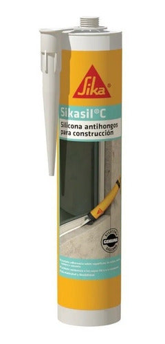 Sika Sikasil C Silicone Sealant Neutral Cure 280ml 0