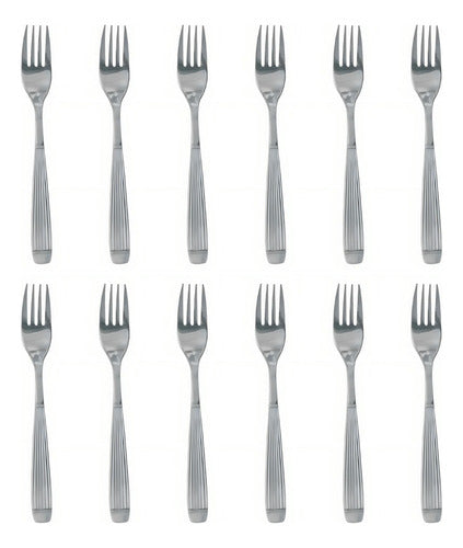 Carol Stainless Steel Table Fork Set X12 0