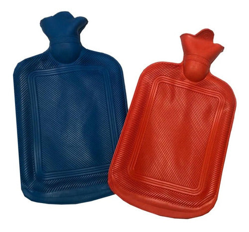 Classic Kaos Hot Water Bottle with Leak-Proof Screw Cap, Pack of 3 5