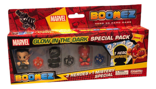 Boomez Juego Marvel Glow In The Dark 5