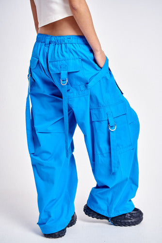 47 Street Seoul Wash Parachute Pants for Women 6