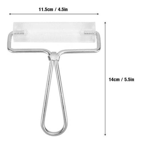 Rodillo De Acrilico Antiadherente Para Arcilla Ceramica 1