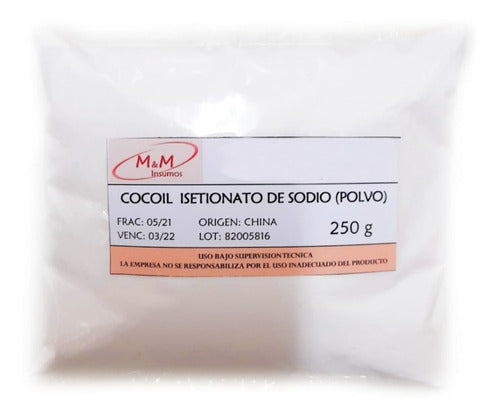 Tensioactivo Sci En Polvo X 250 G Fabricación Shampoo Sólido 0