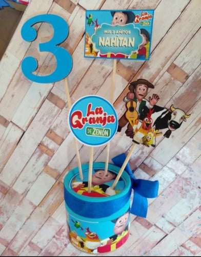 Granja Zenon 6 Customizable Centerpieces 30cm 4