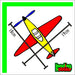 Mini Dedalo 3D Printed Plastic Glider Plane Model Kit 4