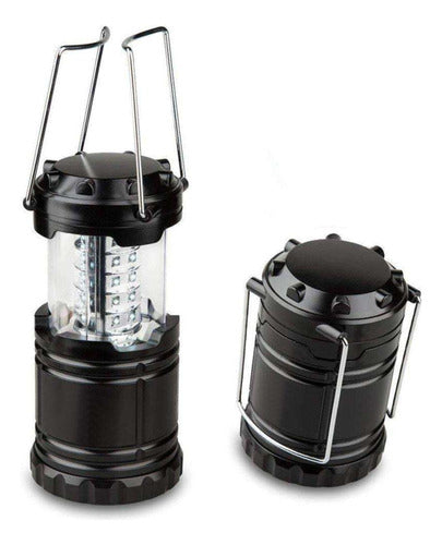 Geko Portable Camping LED Lantern with Batteries 0