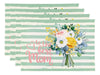 LeZakaa Linen Placemat Set for Mother's Day 0