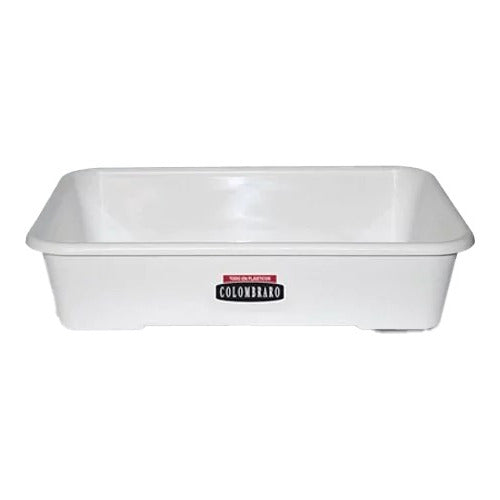 Colombraro Deep Plastic Tray 38 X 28cm for Butcher Shop / Farm 0