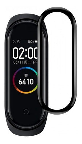 Tempered Glass 9D for Xiaomi Mi Band 5 Full Glue 0