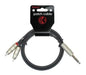 Kirlin Audio Cable RCA to TRS Plug Y-344 04ft 4