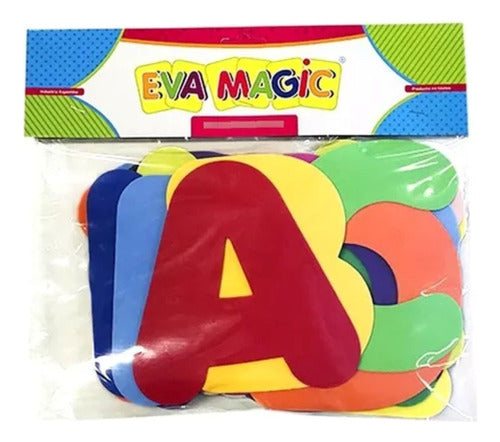 Eva Magic Giant Foam Letters - 26 Units EV4501 0