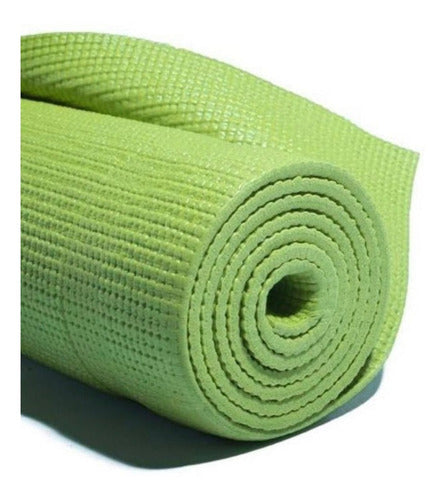 Athletic Yoga Mat 6mm Green Lefran 1