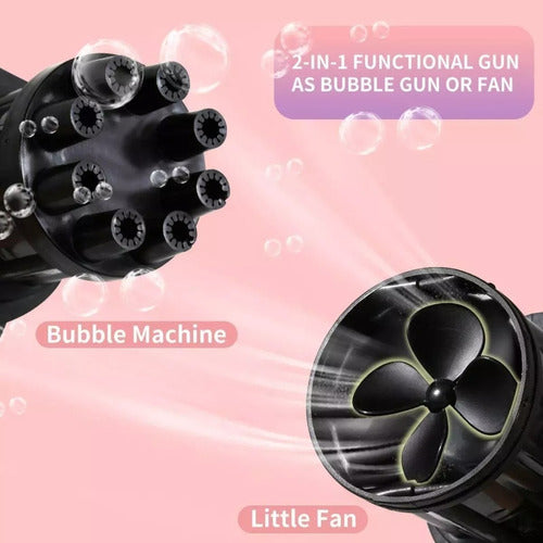 Gatling Bubble Gun 8 Bubble Outputs 4